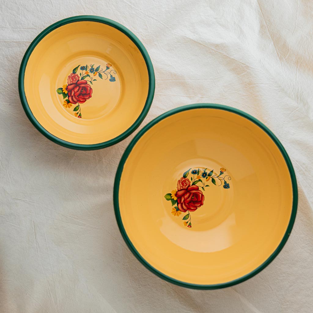 Roses Small Salad Bowl