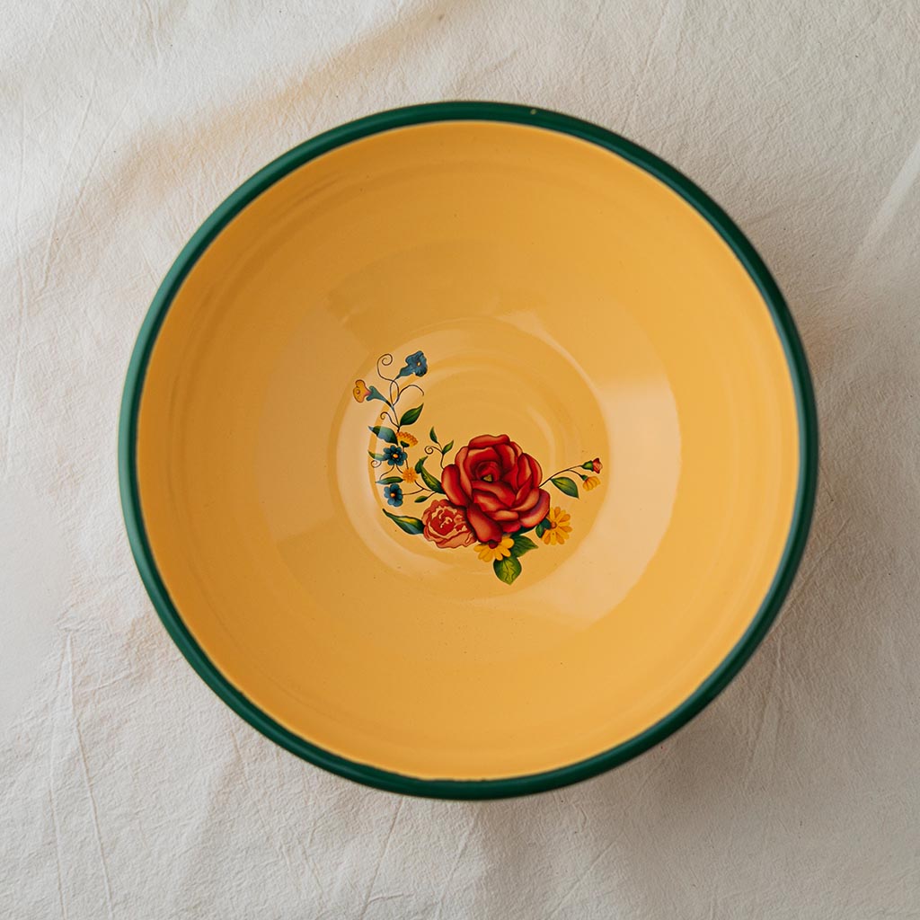 Roses Large Salad Bowl